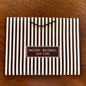 Henri Bendel Centennial Stripe Bag Large Matt